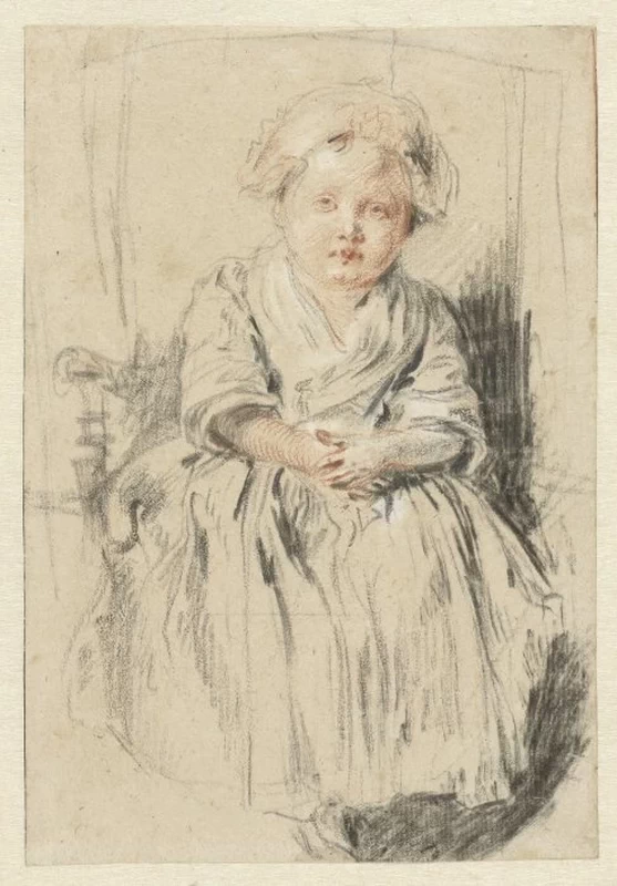 Studio di bambina sedutaa - Rijks Museum, Amsterdam